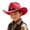 Red, variant on Wsysadlol Baby Boy Clothes Kids Western Style Cowboy Sun Hat Adjustable Size Outdoor Hat Lightweight Fashion Headwear For Boys And Girls