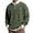 R166-Dark Green, variant on Men's Casual Pullover Sweatshirt Winter Warm Half Zip Stand Collar Sweatshirts Tops Loose Fit Comfortable Daily Wear Comfort Hoodie Tops