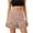 Pink #19, variant on Women's Fashion Lace Trim Satin Shorts Casual Elastic Waist Comfy Summer Breathable Bottoms S