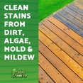 thumbnail image 4 of Green Gobbler Outdoor Cleaner Concentrate | Removes Tough Stains Caused by Algae, Mold & Mildew | Safe for Siding, Brick, Concrete, Wood & More | Phosphate-Free, Low Salt Formula, Safe Near Plants, 4 of 8