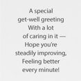 thumbnail image 3 of American Greetings Get Well Soon Card (Caring Wishes), 3 of 3