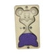thumbnail image 2 of Accesorios para tableros de actividades, reloj de arena, juguete de aprendizaje de habilidades, juguete Montessori para niños Violeta, 2 of 9