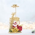 thumbnail image 1 of Candelabro cónico BLESIY navideño 2024 soporte para velas decoración de escritorio, 1 of 8