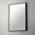 thumbnail image 5 of E42061-BBK ET2 Lighting Bevel - 40W 1 LED Mirror-30 Inches Tall and 24 Inches Wide-Brushed Black Finish, 5 of 5