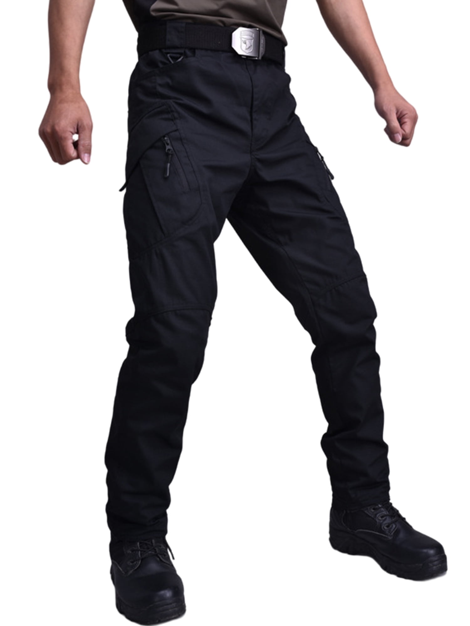 Mens Military Tactical Cargo Pants Work Camping Trousers for Outdoor Sports 