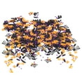 thumbnail image 4 of Confeti de Halloween de 200 g para mesa de fiesta de Halloween, calabaza, telarañas, papel de aluminio, lentejuelas metálicas, decoración, HMS220722, 4 of 14
