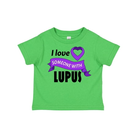 

Inktastic I Love Someone with Lupus Gift Toddler Boy or Toddler Girl T-Shirt