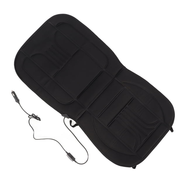 Funda De Asiento Con Calefacción, Fácil De Instalar DC12V Cómodo Cojín Calefactor Para Asiento De Automóvil Negro Cálido Para Vehículos Recreativos Para El Hogar