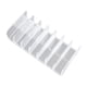 thumbnail image 1 of Organizador de maquillaje de 7 rejillas, estuche vertical para paletas de sombras de ojos, para tocador 6.69x3.34x1.57 pulgadas, 1 of 9