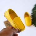 thumbnail image 3 of BLTIBY Toddler Baby Boys Girls Flat Shoes Non Skid Candy-Colored Slipper Sneaker Moccasins Infant Cute Comfy Solid Shoe Yellow 6.5-7Years, 3 of 9