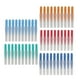 thumbnail image 1 of Cepillo interdental Jadeshay A 50 unidades de limpiadores de palillos de dientes interdentales Color rojo azul claro azul oscuro amarillo verde, 1 of 8