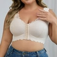 thumbnail image 6 of Qxiansh Front Closure Bras for Women Plus Size Bra Women Push up Everyday Bras Comfortable Breathable Bras, 6 of 8