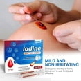 thumbnail image 4 of Individually Packaged Iodine Swabsticks 60pcs Skin Disinfection Swab for Baby Belly Button Cleaning, 4 of 5