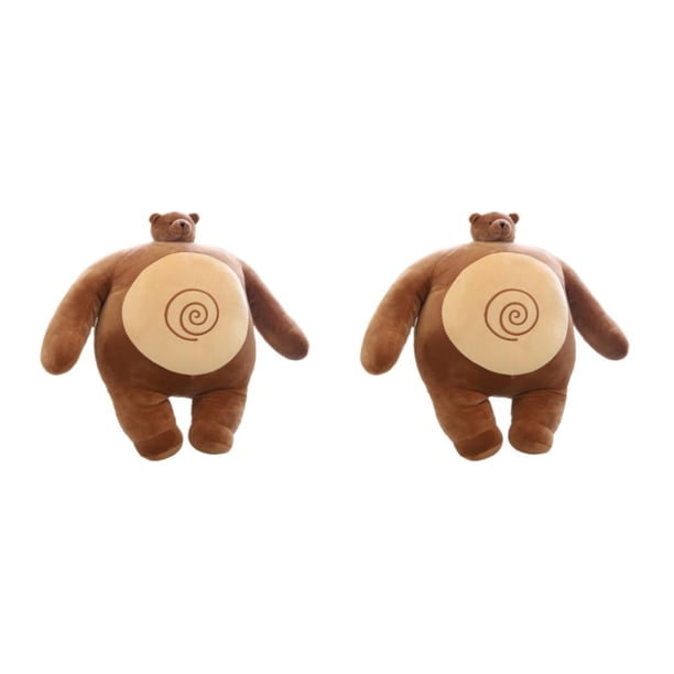 Cabeza pequeña almohada de Oso de peluche Vogacara cojines traseros Elefante 22CM