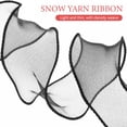 thumbnail image 2 of SHISUYAN 1 Roll DIY Snow Yarn Ribbon Mermaid Tail Yarn Ribbon Wedding Ribbon (35~45mm), 2 of 9