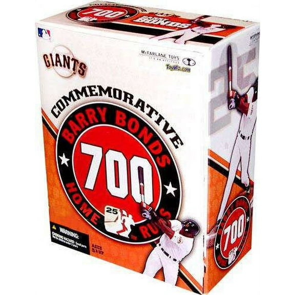 McFarlane MLB Sports Picks Exclusive 700th Home Run Barry Bonds Action Figure