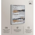 thumbnail image 2 of Stratified Silence I Canvas Print Earthy Wall Art by Art Remedy, White Frame, 24 x 36, 2 of 7