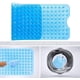 thumbnail image 3 of Bañera Antideslizante Alfombrilla de baño Antideslizante Extra Larga Alfombrilla para bañera, Ducha Antideslizante con Ventosa 100 * 40 cm (Azul Transparente), 3 of 5