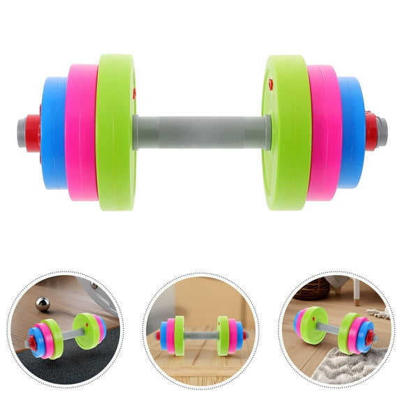 RENACLIPY Adjustable Kids Dumbbell Set Multicolor for Gym Workout, Strength Training and Fitness Exercises