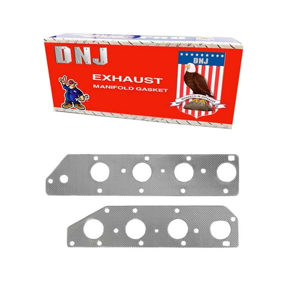 DNJ EG1102 Exhaust Manifold Gasket Fits Cars & Trucks 08-13 Chrysler Dodge 1500 Aspen 4.7L SOHC
