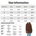 thumbnail image 3 of Women's Chunky Cable Knit Sweater Oversized Crewneck Cozy Soft Winter Pullover (Beige, L), 3 of 5