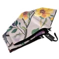 thumbnail image 6 of FORMRS Travel Umbrella Folding Auto Open Close Windproof Rain UV Protection, Purple Floral Pattern, 6 of 8