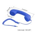 thumbnail image 2 of Auricular Retro de 3,5mm Unique Bargains Azul, 2 of 5