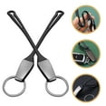 thumbnail image 3 of KAKOWELY 2 Pcs Men Key Chains Car Key Chain Clip Hook Keychains Car Keys Holder Buckle Key Chain,7.68X"X1.26"X0.16", 3 of 5