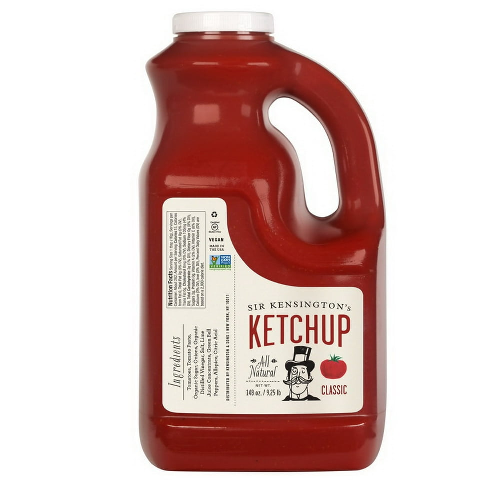 Sir Kensington's K148OZC4CT 148Oz Bulk Ketchup