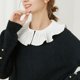 thumbnail image 3 of Elegante mujer con cuello falso collares de blusas de desmontables cuello falso para cárdigan corbatas Salvador Collar falso, 3 of 8