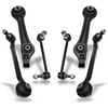 Detroit Axle - 6pc Front Control Arms Kit for Chrysler 300 Dodge Challenger Charger Magnum, 4 Lower Forward and Rearward Control Arms 2 Sway Bars Replacement