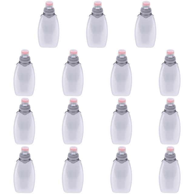 Botella Cintura Hidratación 250 Ml Con Clip Y Tapa A Prueba Polvo Fugas para Fitness