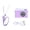 White and Purple, variant on YAHHU 1080P Kids Camera Auto Focus Point and Shoot with 4X Digital Zoom 2.0 Inch IPS Screen Compact Small Toy Camera for Boys Girls White and Blue (11 cm / 4.33 inches)