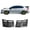 Carbon Fiber Print, variant on Ikon Motorsports 2PCS Right Left Rear Bumper Side Air Vent Corner Cover Exterior Accessories For 2015-2021 Subaru WRX & WRX STI ABS Matte Black
