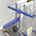 thumbnail image 4 of HOMCOM Séchoir à Vêtements à 3 Niveaux Pliable et Ajustable, 4 of 6