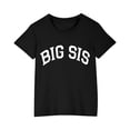 thumbnail image 2 of Piuwrlz 3 Years Girls Short Sleeve T-Shirt Toddler Summer Printed T Shirt Black Cotton Crew Neck Shirt Top Black Size 3 Years, 2 of 4