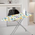 thumbnail image 2 of HELLHERO Ironing Board Cover Hook and Loop Replacement Anti-Slip Ironing Board Dust-Proof Cover for Home(No Padding), Flowers, 2 of 4