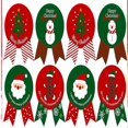 thumbnail image 1 of 10pcs Christmas Sealing Sticker Xmas Theme, 1 of 3