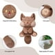 thumbnail image 3 of Cute Fox Stuffed Animal Plush Toy- Reversible Soft Plush Fox With Large Tail - Kawaii Fox Huggable Plushies For Kids, Babies, And Toddlers Gifts.19in, 3 of 4