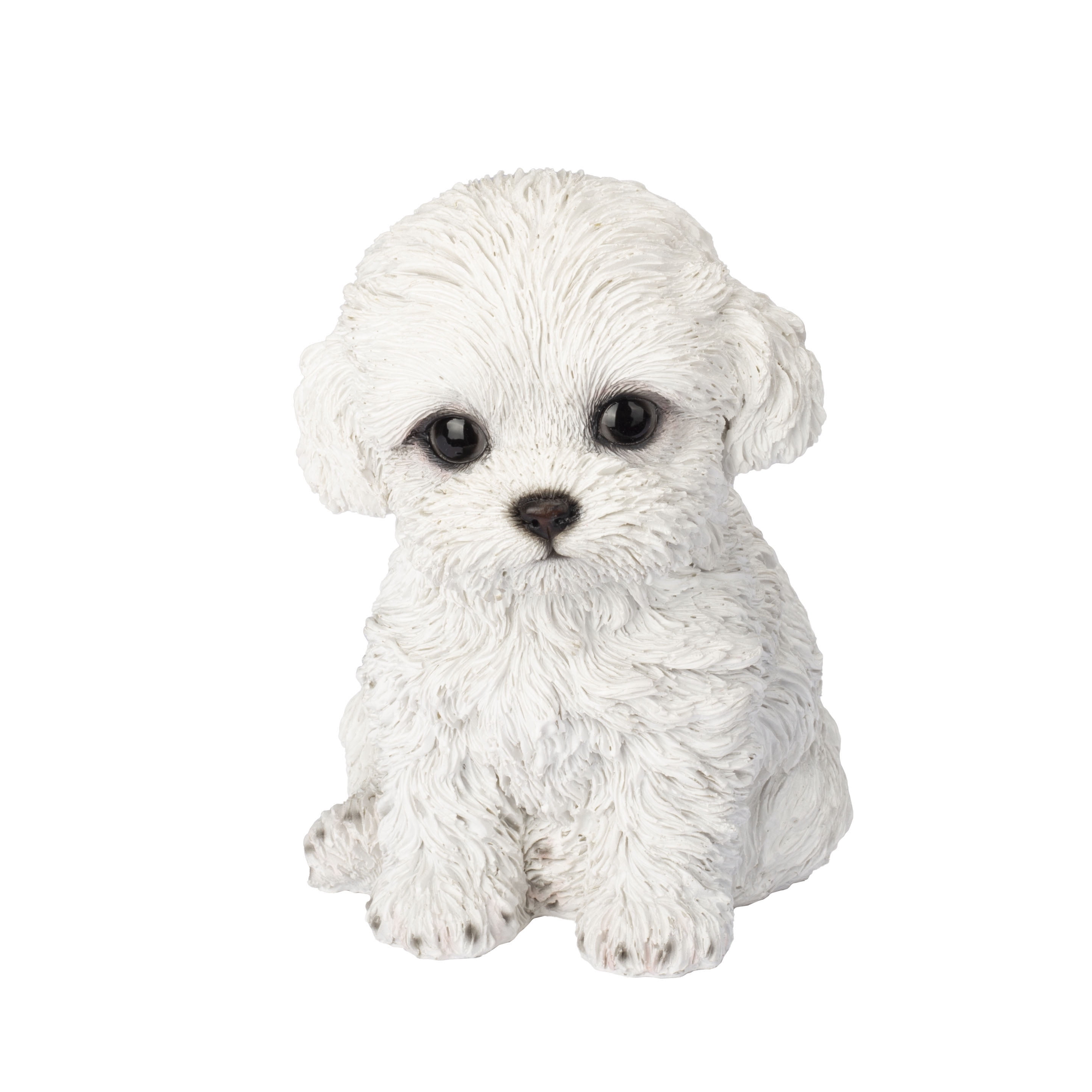 SOREAL White Labradoodle Decorative Puppy Figurine for Home & Garden Décor, Handpainted Polyresin Dog Statue, Realistic Design | Gift for Dog Lovers | Weather-Resistant Indoor/Outdoor Decor
