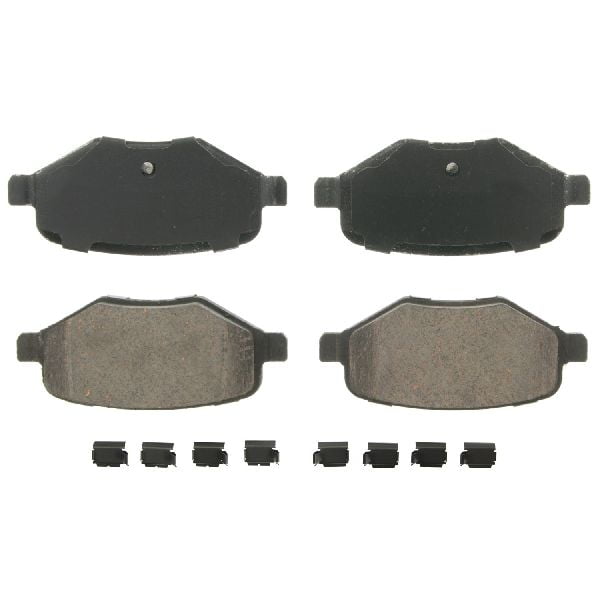 GOPARTS Replacement for 20112016 Ford Explorer Rear Disc Brake Pad Set for Ford Explorer