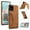 Brown, variant on Case for Samsung Galaxy A51 4G (A515), Galaxy A51 Phone Case (6.5 Inch) - Synthetic Leather Protective Case with Card Slot / Kickstand, Slim Fit Lightweight Simple Fashion Cover (Brown)