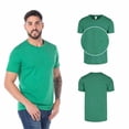 thumbnail image 3 of Playera para Caballero, Color Jade Jaspe, Tamaño Grande Yazbek C0250, 3 of 3