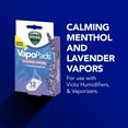 Vicks Vapo Pads with Menthol and Lavender, Calming, Cold and Flu Relief