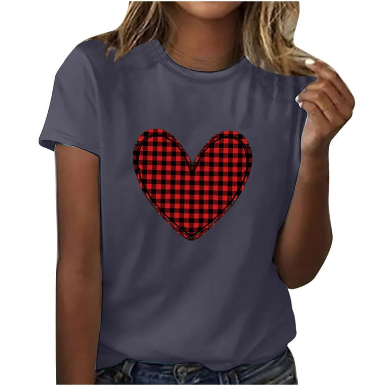Stocking Stuffers for Women Under 5 Dollars Valentines Day Long Sleeve  Shirts for Women Valentine Gift Valentine Dress for Women Valentines Day  Decor Tees T-Shirts Tops Blouses 