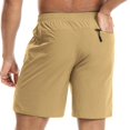 thumbnail image 5 of LILIYA Men's Athletic Running Shorts Gym Workout Lightweight Quick Dry Short Sports Basketball Tennis Drawstring Mesh Shorts with Zipper Pockets, 5 of 5