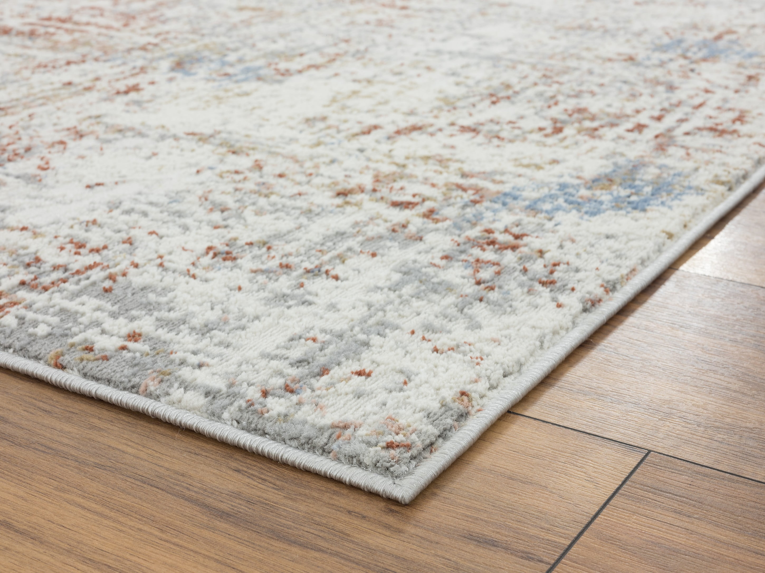 United Weavers Hyperion Telesto Transitional Abstract Area Rug, Ivory, 9'10" x 13'2"