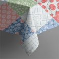 thumbnail image 5 of Pioneer Flower Floral Print Pattern Square Tablecloth, Waterproof Wipeable Spillproof Washable Table Cover for Home Kitchen Party Decor, 42"x42", 5 of 6