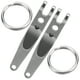 thumbnail image 2 of Clip para cinturón, 2 piezas Clip para cinturón para exteriores Clip para llavero Clip para bolsillo Clip para bolsillo con suspensión Compacto y liviano, 2 of 14