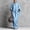 Blue, variant on Morttic Women's Elegant Casual Kaftan Solid Color Maxi Dress – Loose Batwing Sleeve with Side Pocket Summer Beach Cover Up Yellow，M